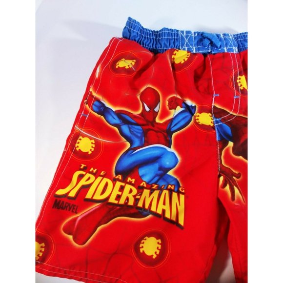 Spiderman Swim Trunks  With Pockets Size 18 Months - Picture 3 of 6